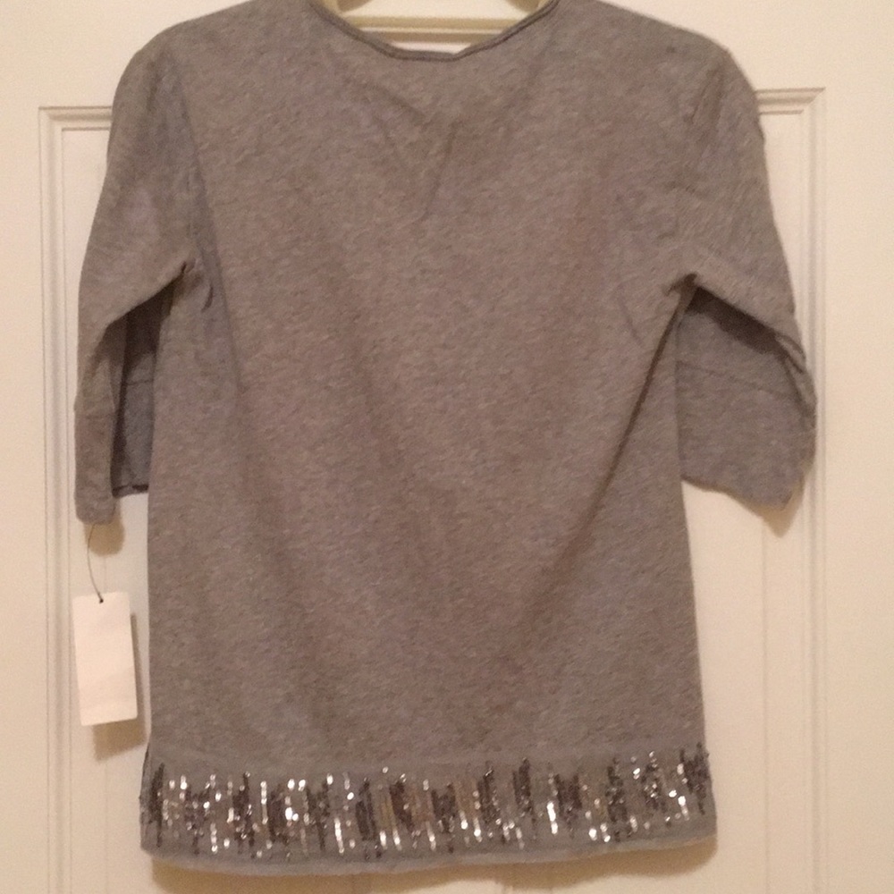 🔵 2/$22❗️NWT! 🎉 Ralph Lauren Girls Sequin Short Sleeve Top - Picture 4 of 7